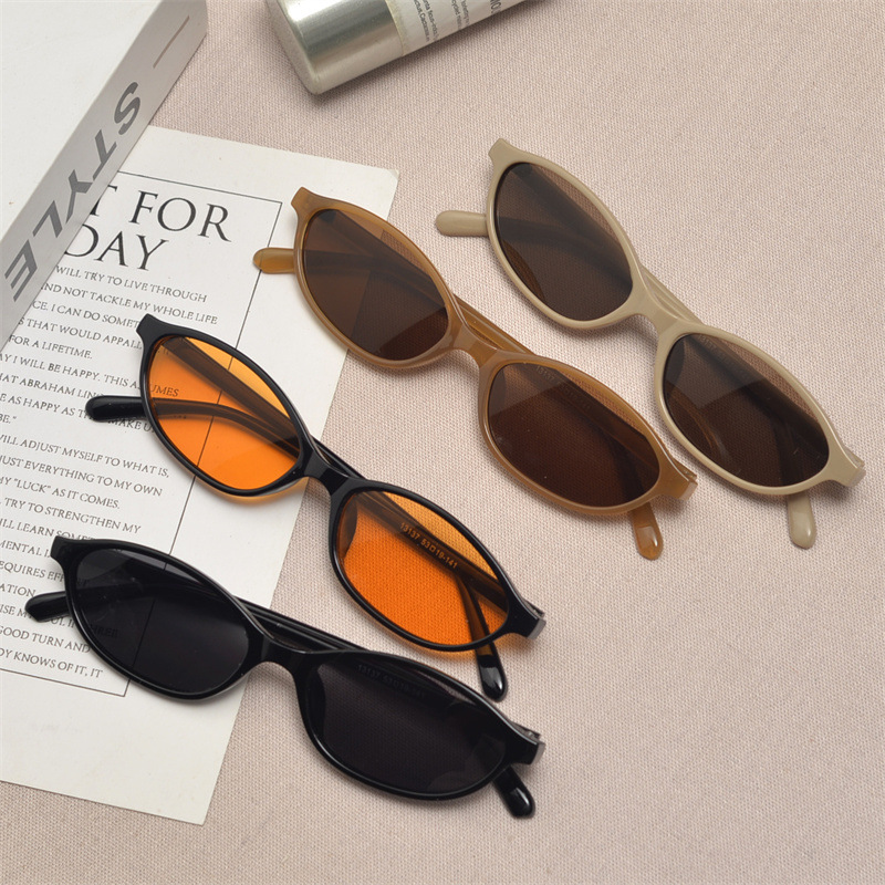 Women'S Fashion In The 90S - Neue Retro Ovale Cat-Eye-Sonnenbrille für Damen