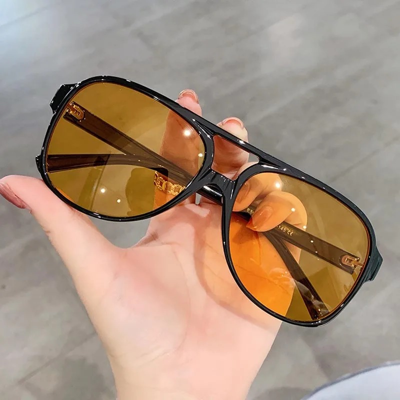 Women'S Fashion In The 90S - Retro-Sonnenbrille für Herren und Damen, großer