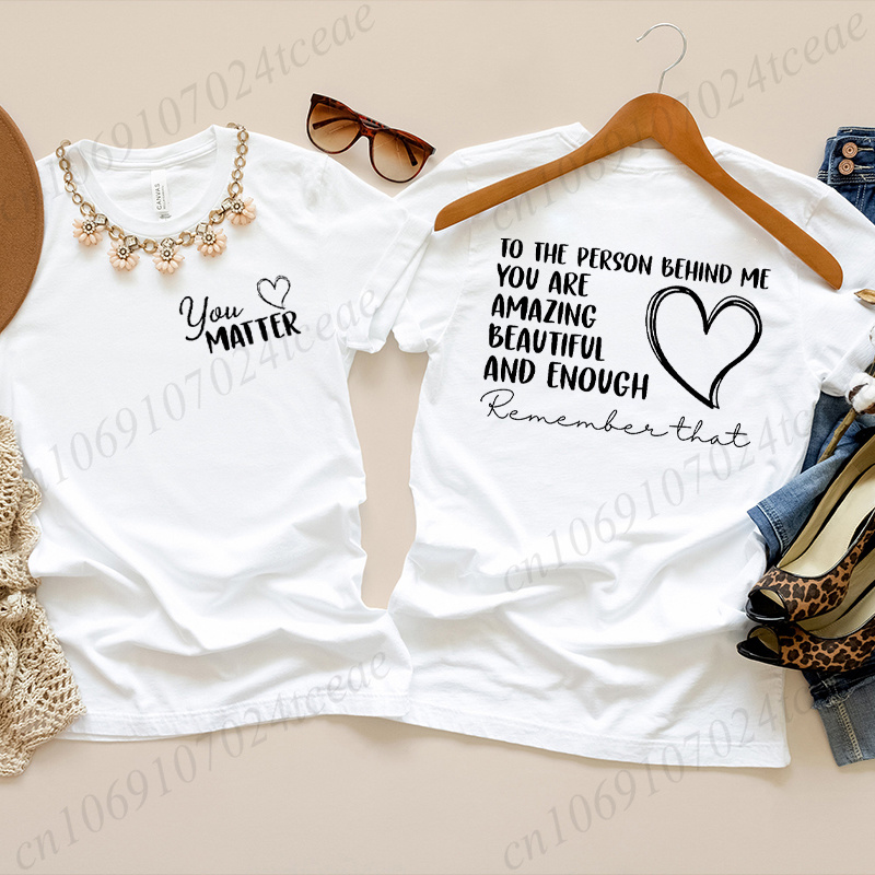Women Fashion Quotes - Modische Damen-T-Shirts mit inspirierendem Zitat-Aufdruck, kurzärmeliges
