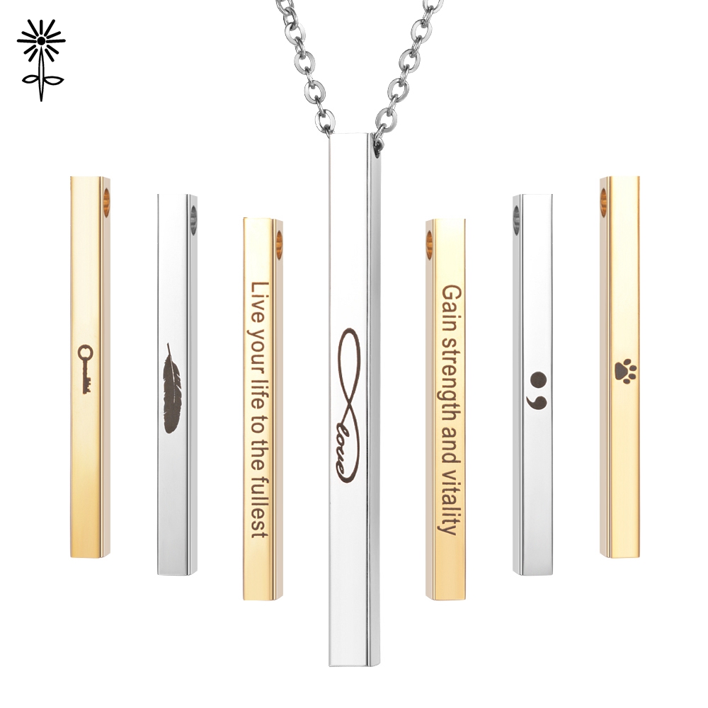 Women Fashion Quotes - Neue ankunft! 316L Edelstahl Gravierte Positive