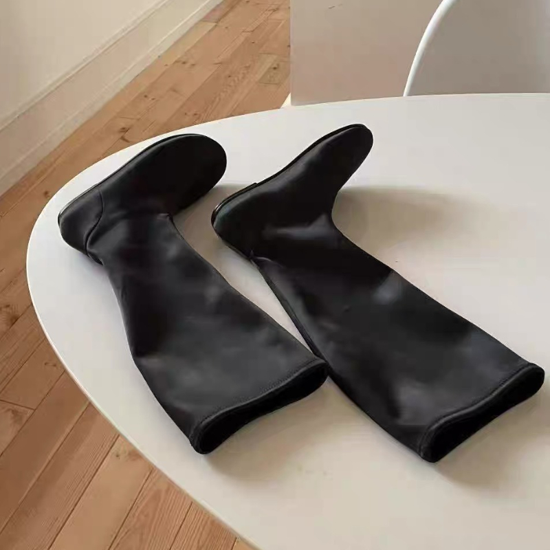 Women'S Fashion Boots 2025 - 2025 neue Frauen Hohe Stiefel Wohnungen
