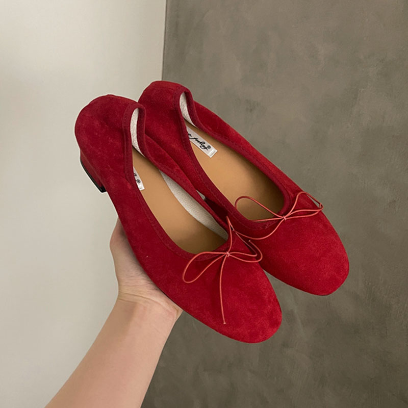 Women'S Fashion For 2025 - Mode Schmetterling-Knoten Damen Slip Auf Hohen