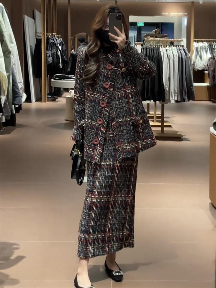 Women'S Fashion Long Coat - Winter neue frauen mode high-end-temperament grob