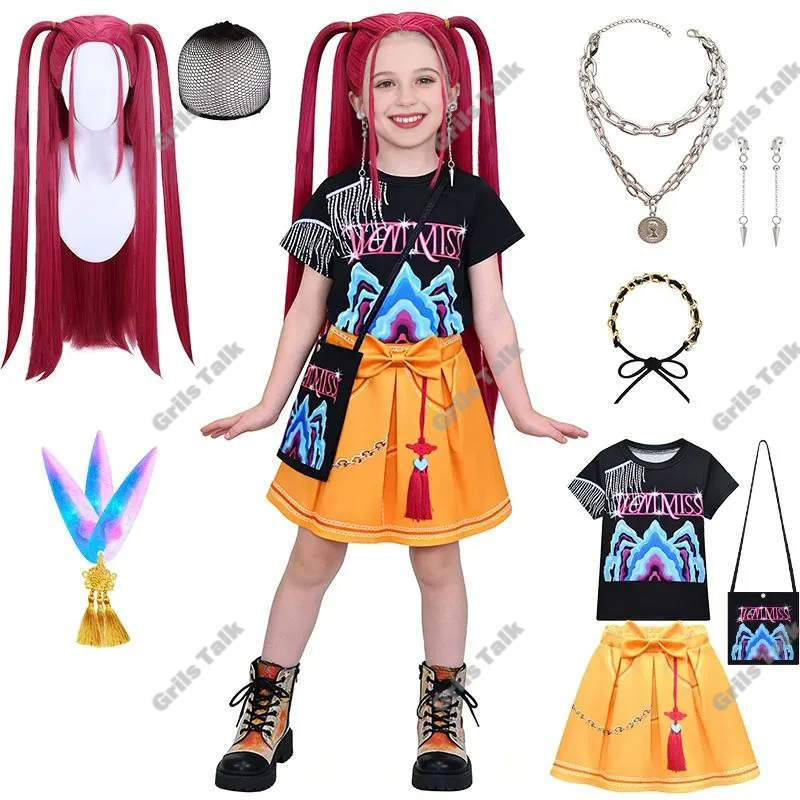 Women Fashion Jackets - Mädchen Anime Cosplay Kostüm 3D Gedruckt