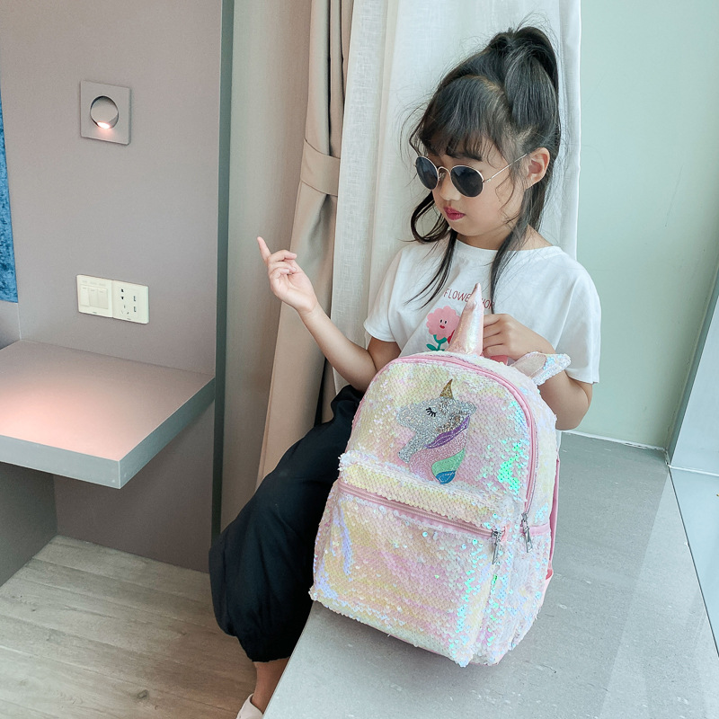 Pailletten-Einhorn-Rucksack Ro – Women'S Fashion Backpack Bewertung und Preis