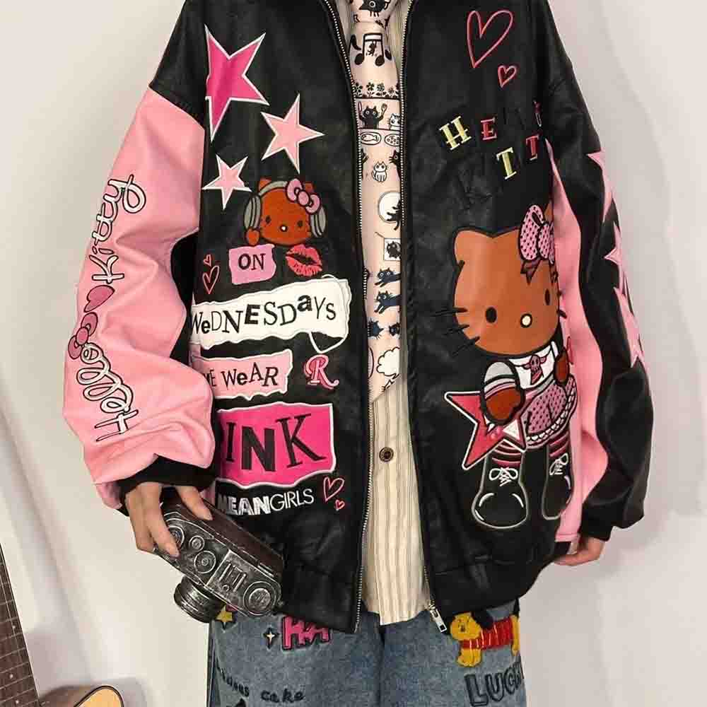 Sanrio Hello Kitty Damen Carto – Women Fashion Jackets Bewertung und Preis