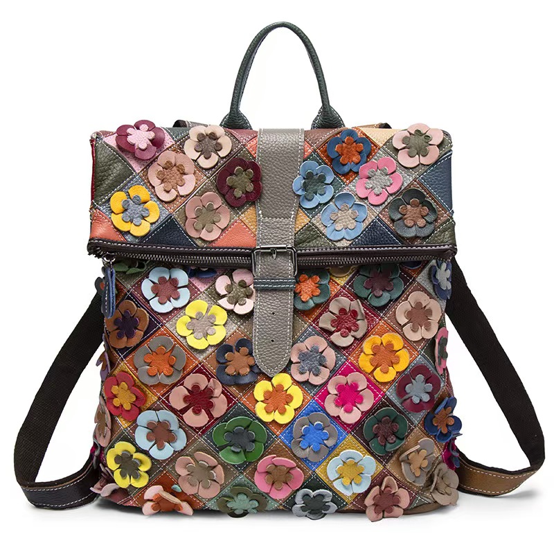 Vintage Damen Echtleder-Rucksa – Women'S Fashion Backpack Bewertung und Preis