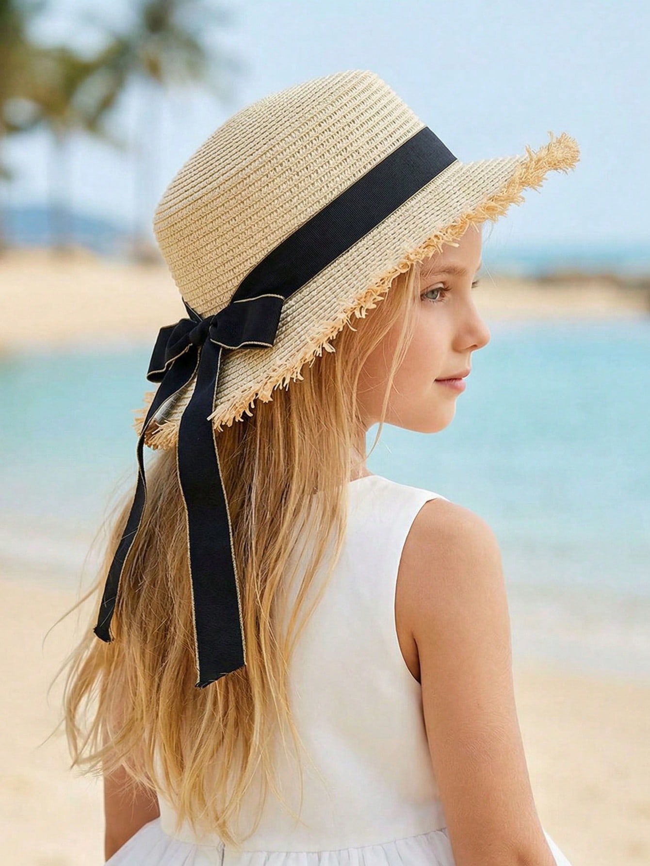 1 Stück 3-8 Jahre Mädchen Stro – Straw Hat Summer Bewertung und Preis