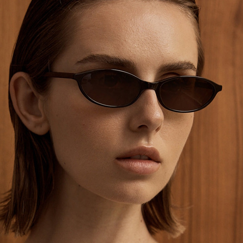 Neue Retro Ovale Cat-Eye-Sonne – Women'S Fashion In The 90S Bewertung und Preis