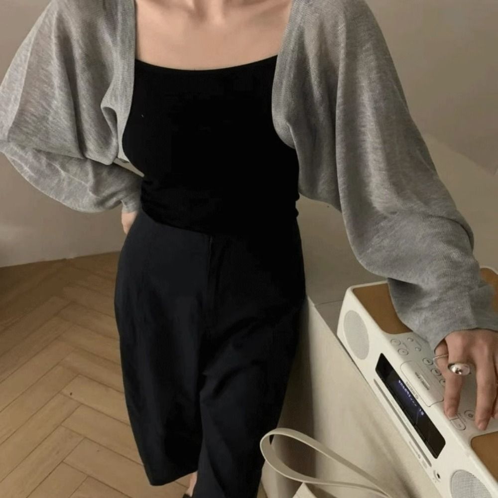 Neue dünne Sonnenschutz-Strick – Women'S Fashion Long Coat Bewertung und Preis