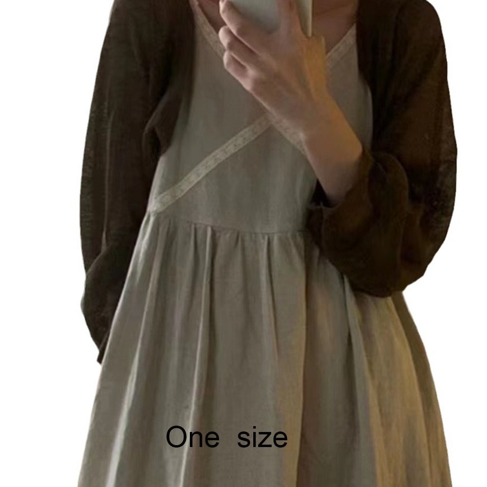 Neue dünne Sonnenschutz-Strick – Women'S Fashion Long Coat Bewertung und Preis