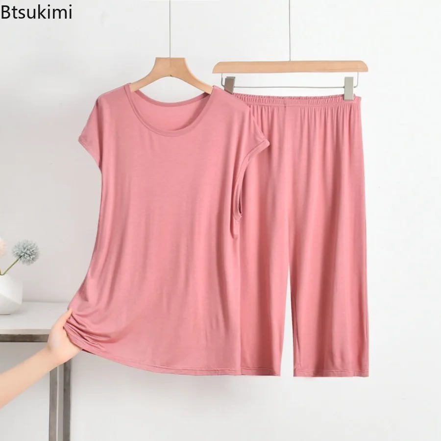 2026 frauen Sommer Modal 2PCS  – Xxl Women Fashion Bewertung und Preis