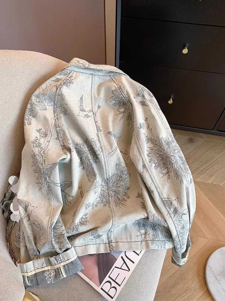 Frauen Hellgrau Print Denim Ja – Women'S Fashion In The 90S Bewertung und Preis