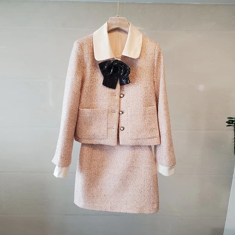 Herbst Winter Kleine Duftende  – Women'S Fashion Long Coat Bewertung und Preis
