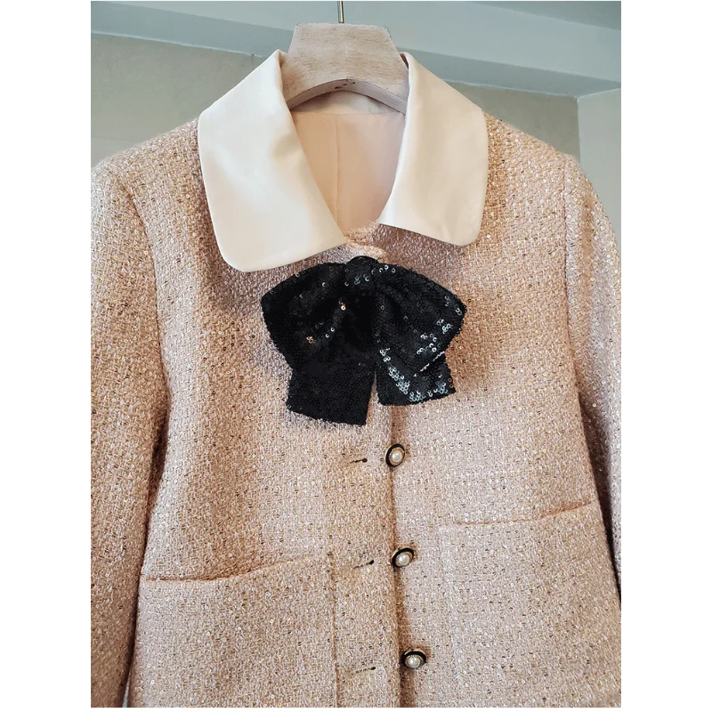 Herbst Winter Kleine Duftende  – Women'S Fashion Long Coat Bewertung und Preis