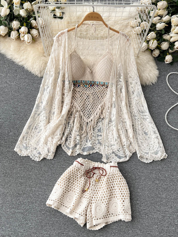 Sommer Neues Urlaubsoutfit Dam – Women'S Fashion Knitwear Bewertung und Preis