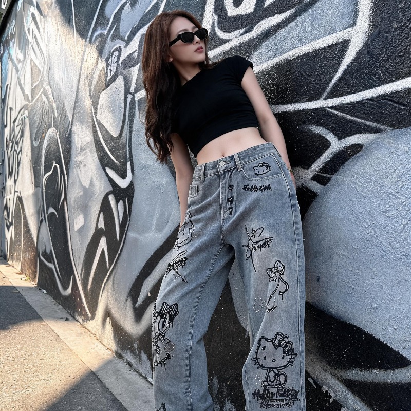Niedliche Keiokitty Strass Gra – Xxl Women Fashion Bewertung und Preis