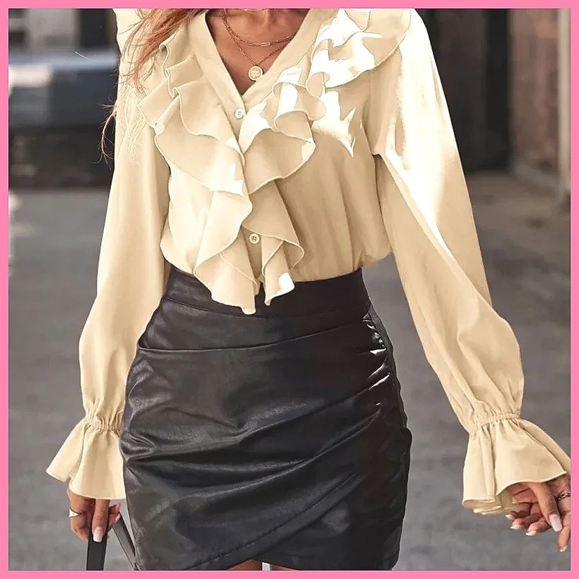 2025 Modische V-Ausschnitt Blu – Women'S Fashion For 2025 Bewertung und Preis