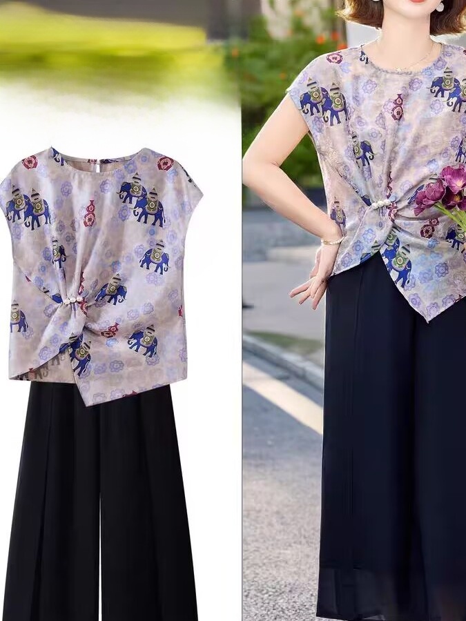 Modisches Sommer-Outfit-Set, k – Women Fashion Over 60 Bewertung und Preis