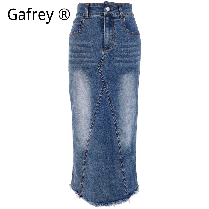Damen Jeansrock in Midi-Länge  – Women Fashion Jeans Bewertung und Preis