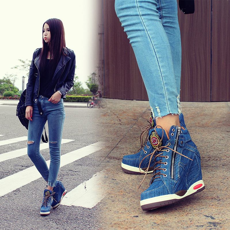 Große Größe Damen Denim Wedges – Xxl Women Fashion Bewertung und Preis