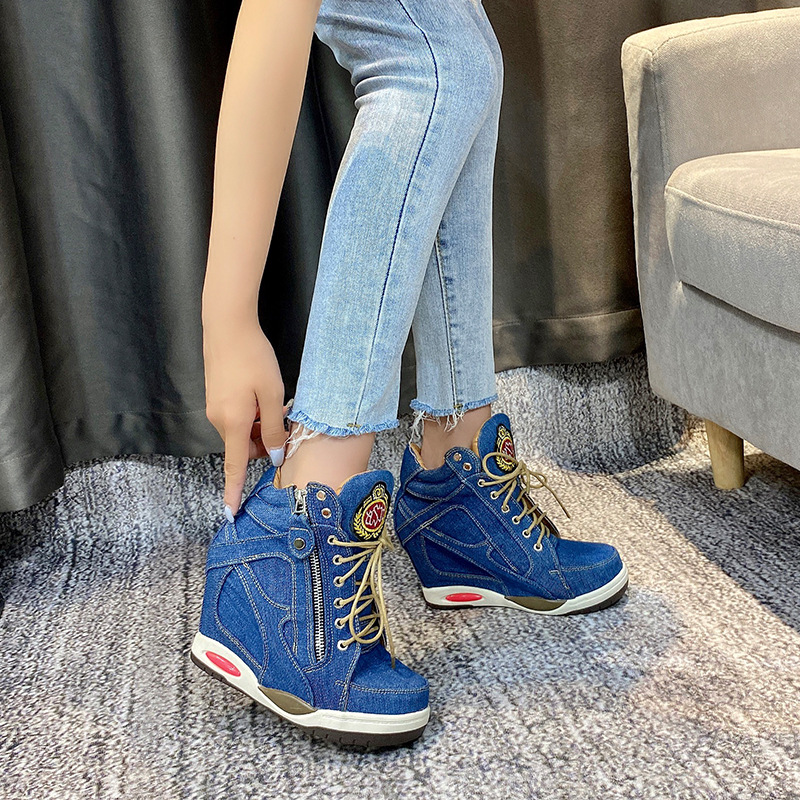 Große Größe Damen Denim Wedges – Xxl Women Fashion Bewertung und Preis