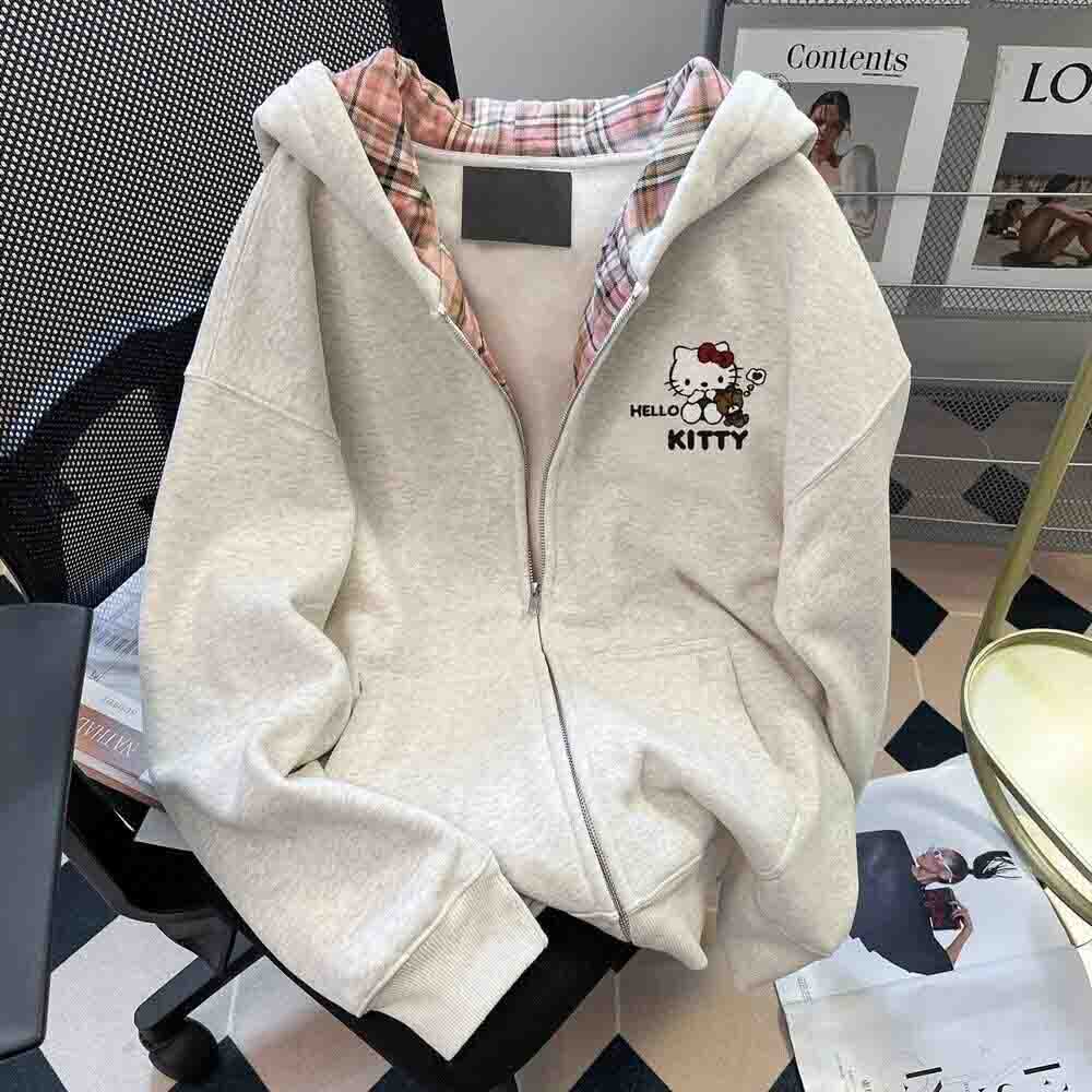 Hello Kitty Damen-Kapuzenpullo – Women'S Fashion Long Coat Bewertung und Preis