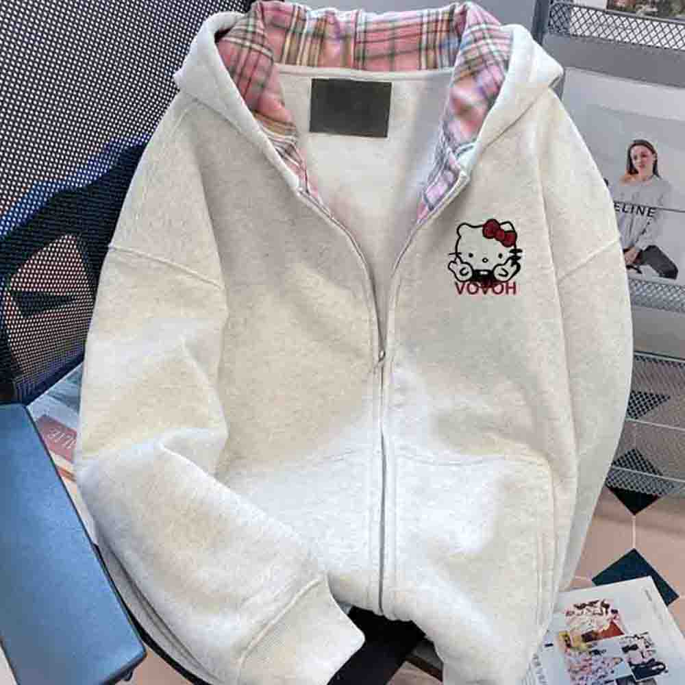 Hello Kitty Damen-Kapuzenpullo – Women'S Fashion Long Coat Bewertung und Preis