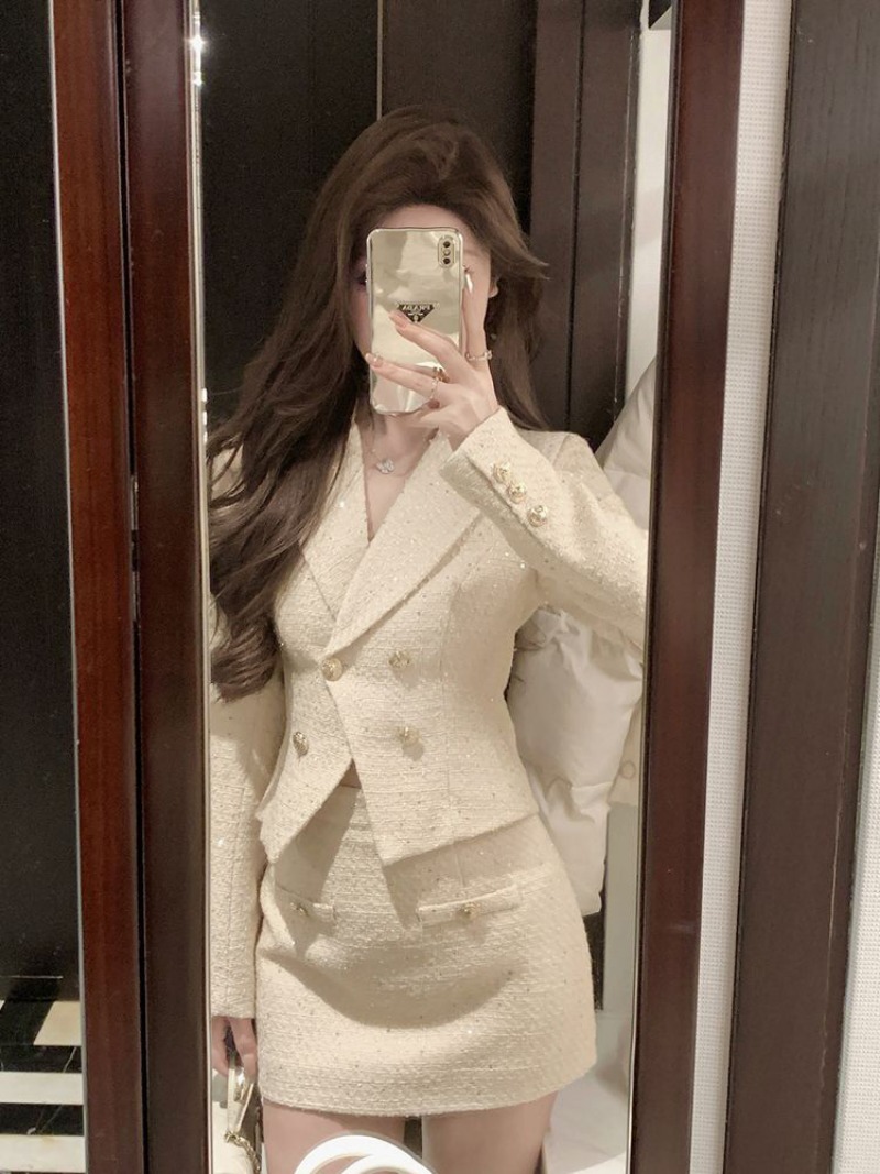 Neue Kleine Duft Mode Schlanke – Women'S Fashion Long Coat Bewertung und Preis