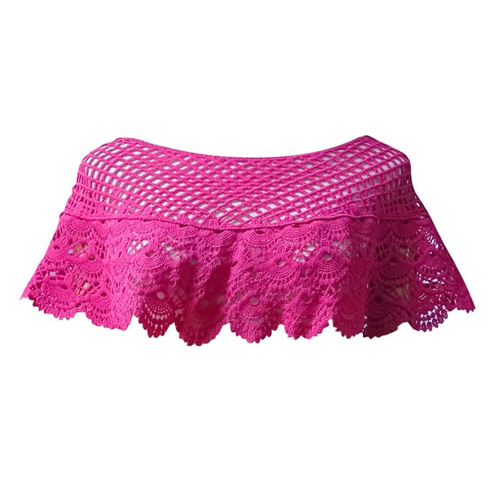 Spitzen-Hohlschal mit Sonnensc – Women'S Fashion Knitwear Bewertung und Preis