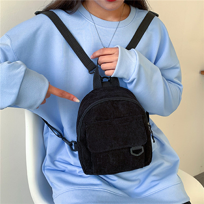 Einfarbig Mini Rucksack Cord K – Women'S Fashion Backpack Bewertung und Preis
