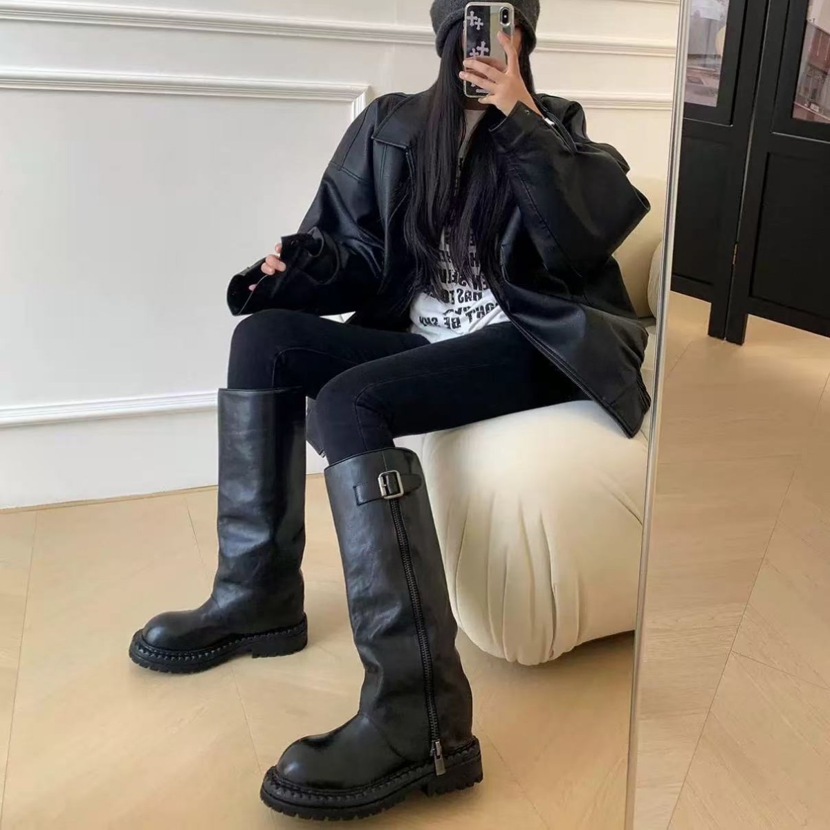Frauen Stiefel Dicke Sohle Höh – Women Fashion Youtube Bewertung und Preis