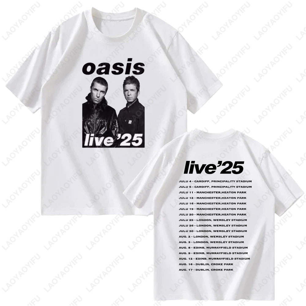 Oasis Live 2025 UK Tour Grafik – Women'S Fashion Uk 2025 Bewertung und Preis