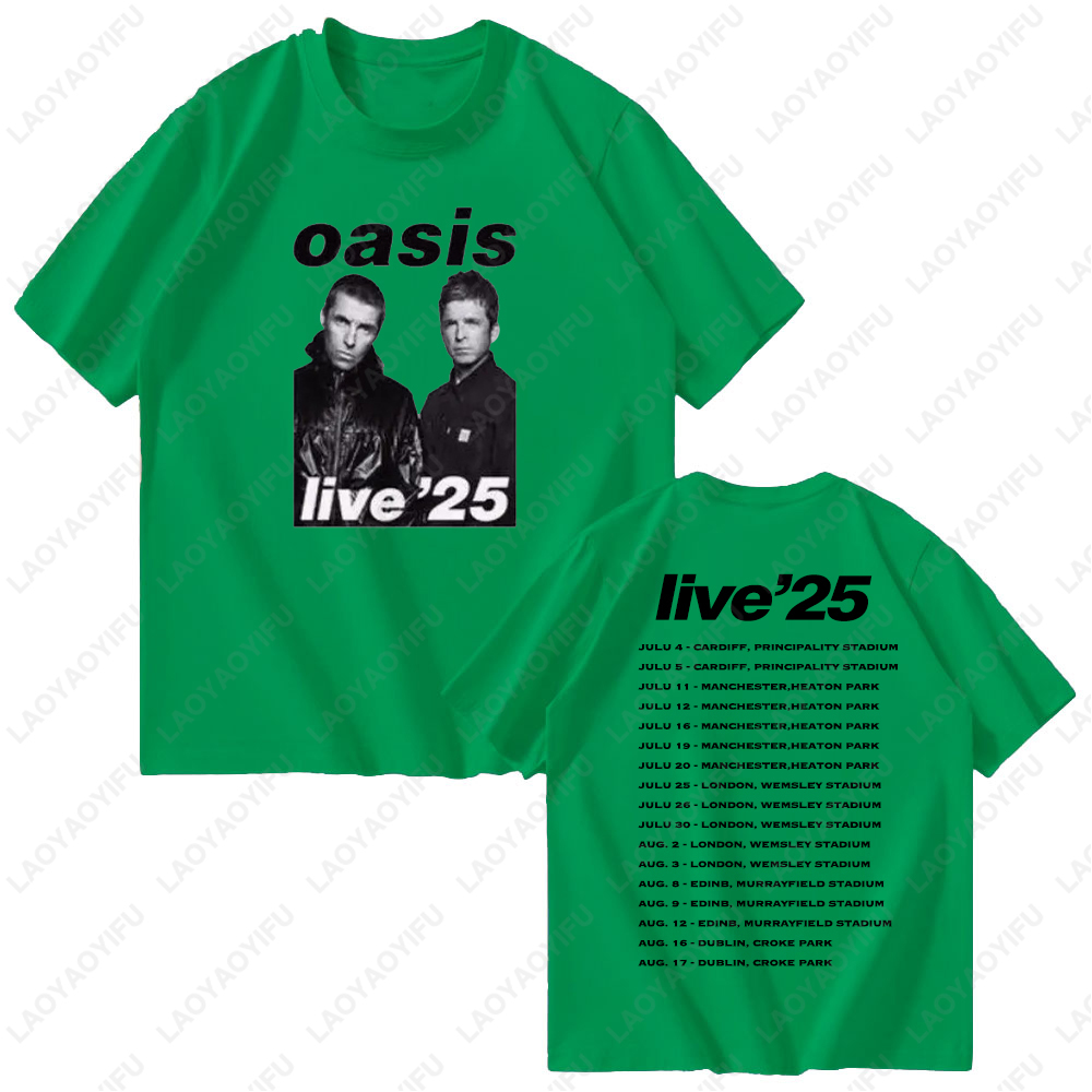 Oasis Live 2025 UK Tour Grafik – Women'S Fashion Uk 2025 Bewertung und Preis